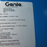 2007 Genie TerexLift GTH-844 (#GTH0807A-11594)