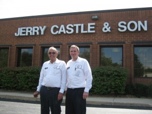 Jerry Castle and Keith Castle, August 27, 2014.