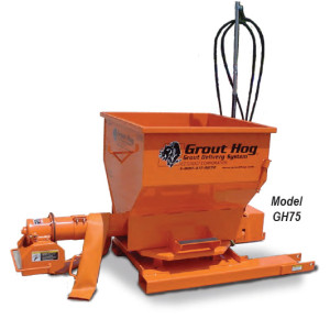 GH75: EZ Grout Hydraulic Powered Grout Hog - 985 lbs.