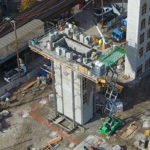 Jerry Castle and Son Hi-Lift - Bennu Scaffolding Platform Series 2 - S & D Masonry - Milwaukee and Armitage, Chicago jobsite