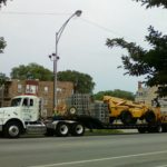 Jerry Castle and Son Hi-Lift - Bennu Scaffolding Platform - Northeastern Illinois University project