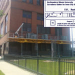 Jerry Castle and Son Hi-Lift - Bennu Scaffolding Platform - Northeastern Illinois University project