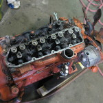 Jerry Castle and Son Hi-Lift - engine repair