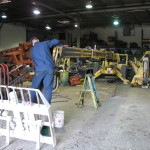 Jerry Castle and Son Hi-Lift - telehandler hydraulic boom repair