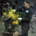 Jerry Castle and Son Hi-Lift - engine repair