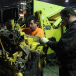 Jerry Castle and Son Hi-Lift - engine repair